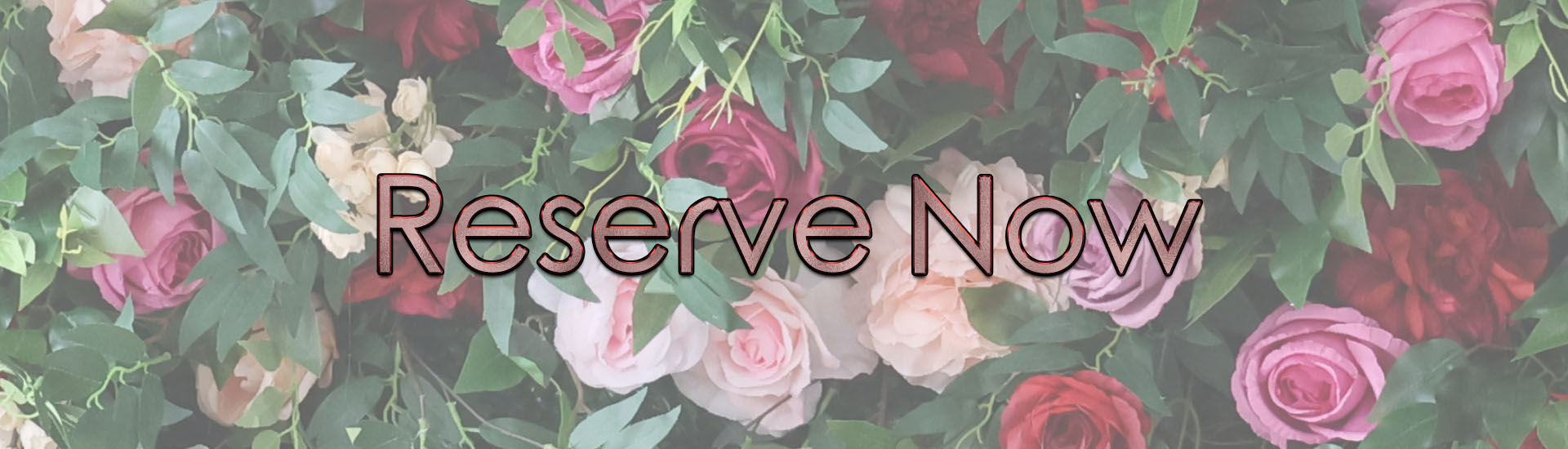 Flower Wall backdrop header